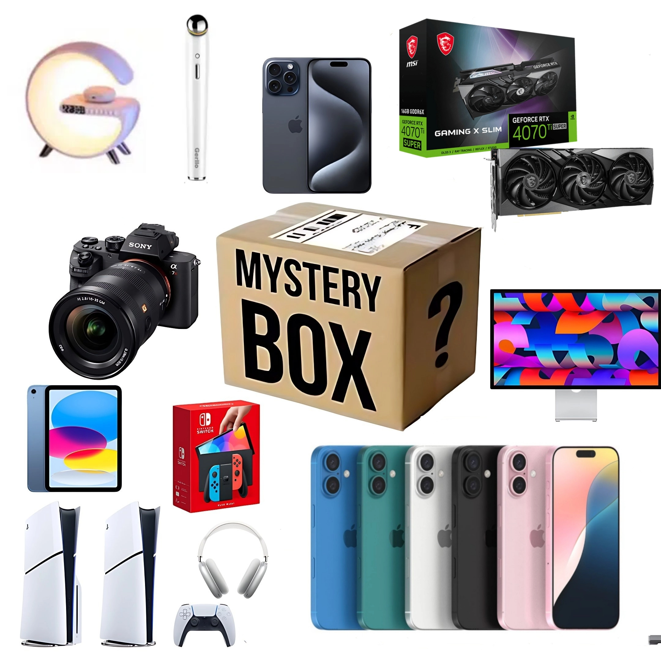 صندوق المفاجآت لاكتشاف الكنوز الإلكترونية الفريدة صندوق المفاجآت لاكتشاف الكنوز الإلكترونية الفريدة