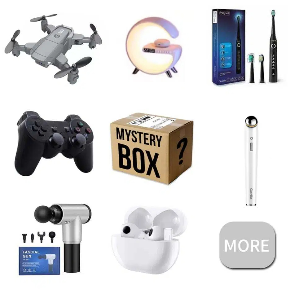 صندوق المفاجآت لاكتشاف الكنوز الإلكترونية الفريدة صندوق المفاجآت لاكتشاف الكنوز الإلكترونية الفريدة