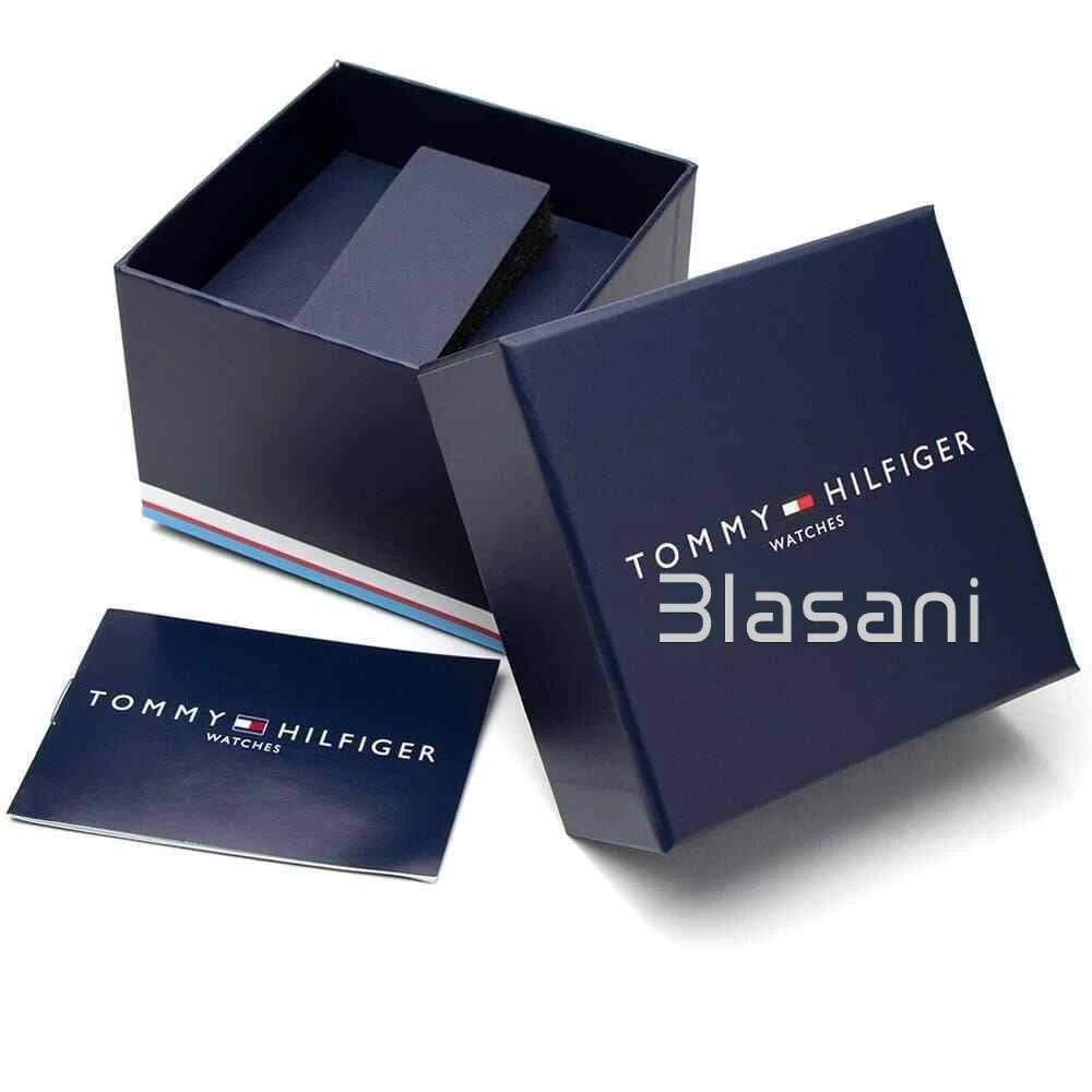 Tommy Hilfiger 1791476 Men's Blue Silicone Band Watch 46mm Tommy Hilfiger 1791476 Men's Blue Silicone Band Watch 46mm