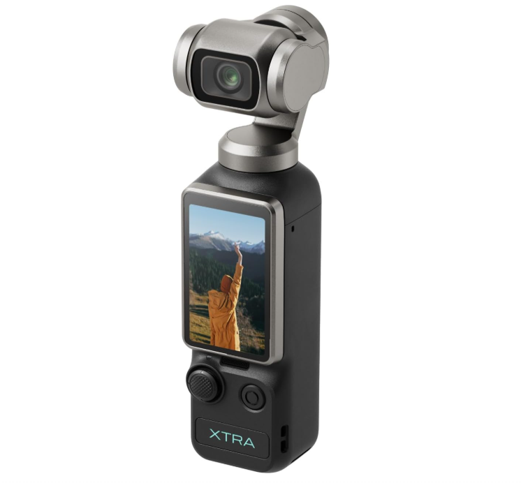 كاميرا إكسترا ميوز لتسجيل الفيديوهات، تسجيل فيديو بدقة 4K/120 إطارًا في الثانية، كاميرا جيب مزودة بمثبت جيمبال ثلاثي المحاور كاميرا إكسترا ميوز لتسجيل الفيديوهات، تسجيل فيديو بدقة 4K/120 إطارًا في الثانية، كاميرا جيب مزودة بمثبت جيمبال ثلاثي المحاور