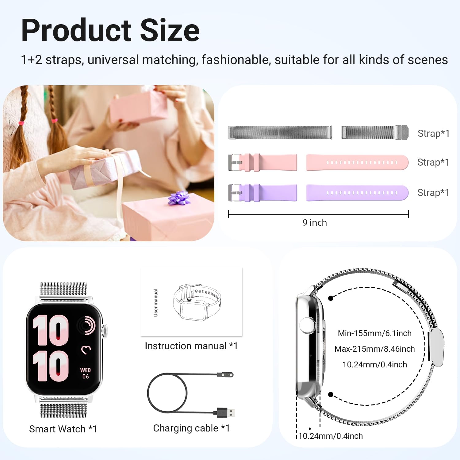 ساعة رويال الذكية S10 برو